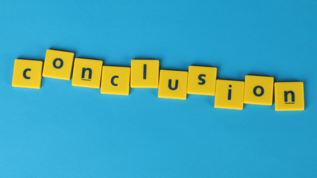 The Power of Conclusion A Key Ingredient for Effective Communication